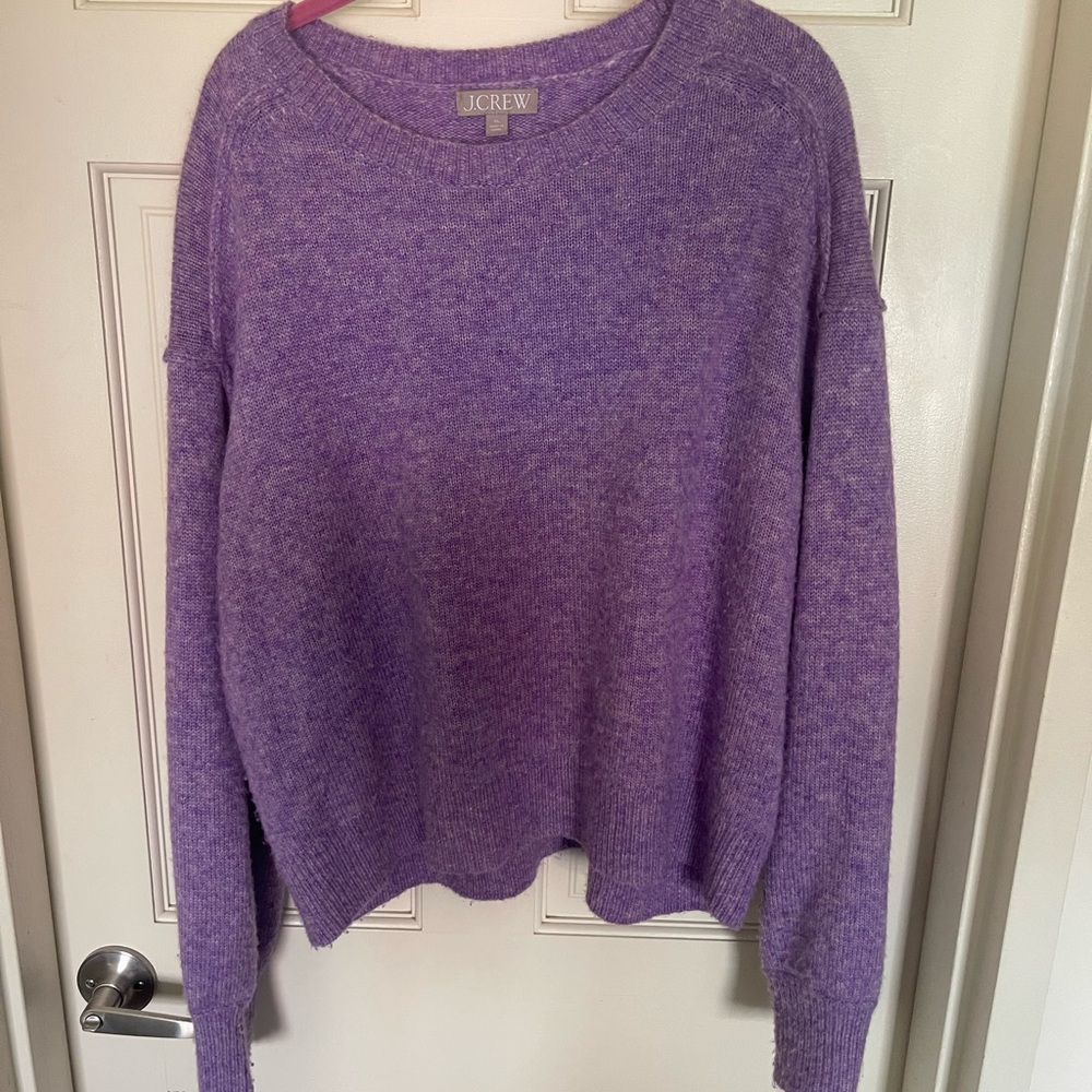J. Crew Relaxed pullover sweater